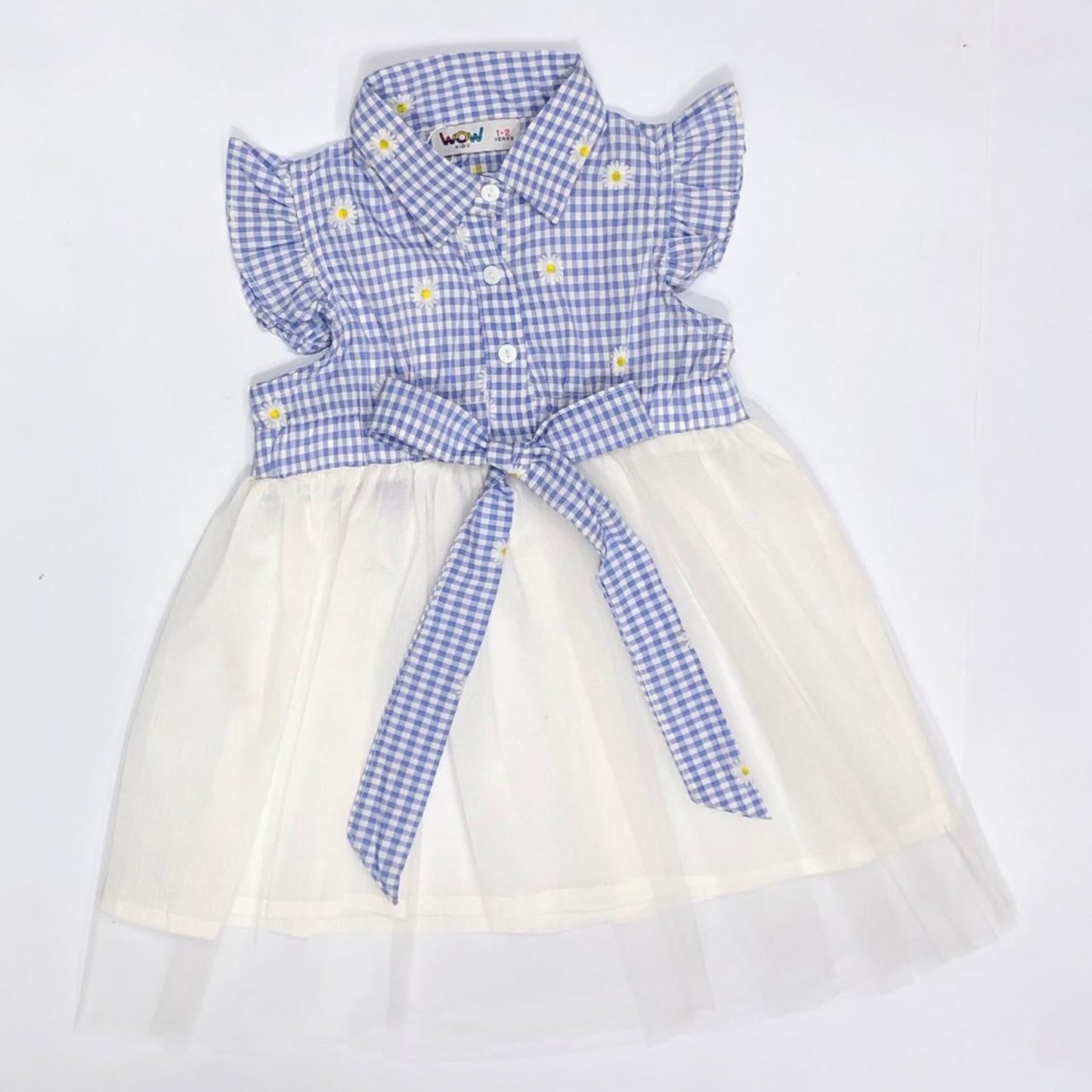 Check Style Frock | 18 Month to 4 Years