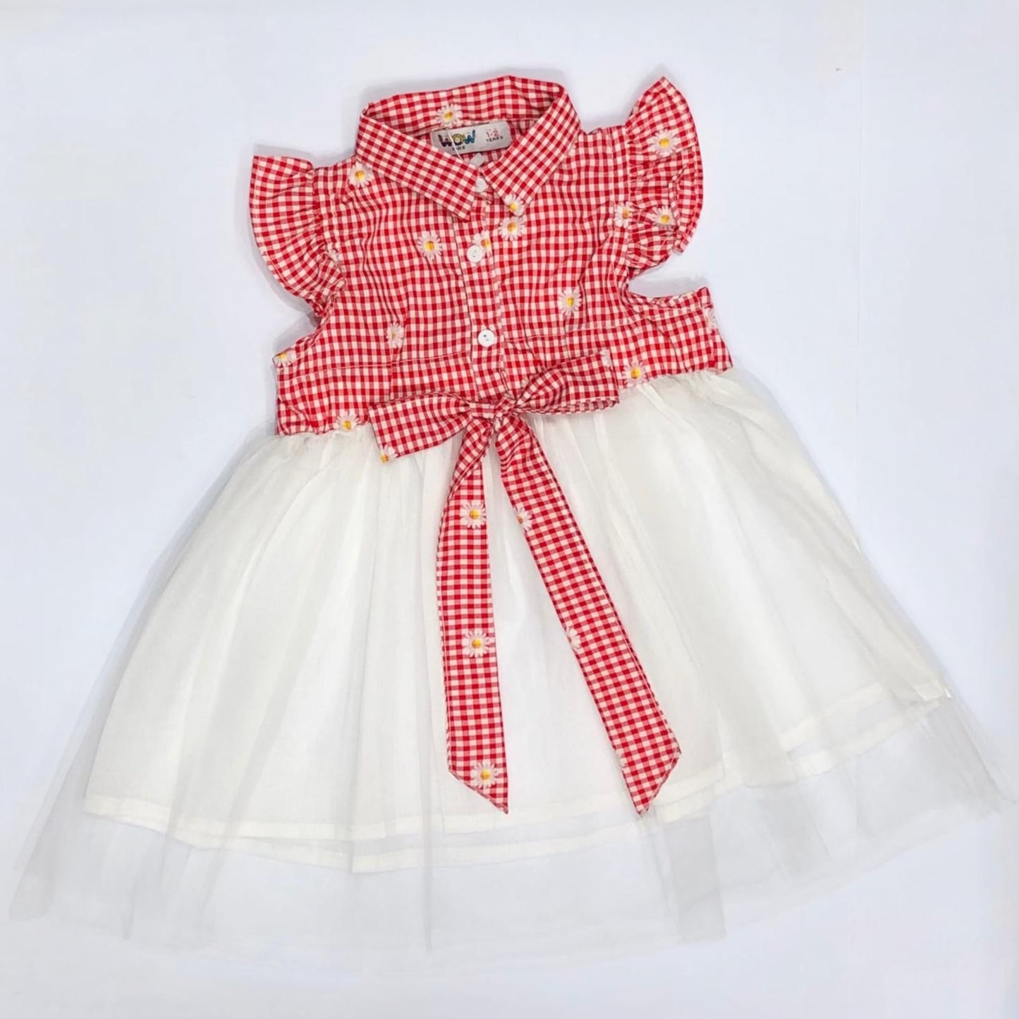 Check Style Frock | 18 Month to 4 Years