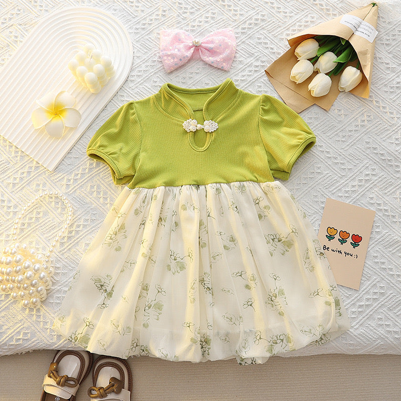 Semi formal Sober frock Stylish Fancy | 9 Month to 3 Years