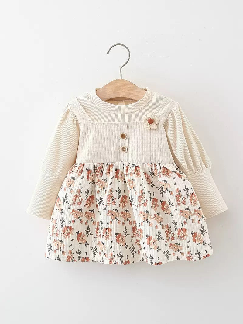 Mid Season imported Soft fabric Korean Style frock | 9 Month to 3.5 Years