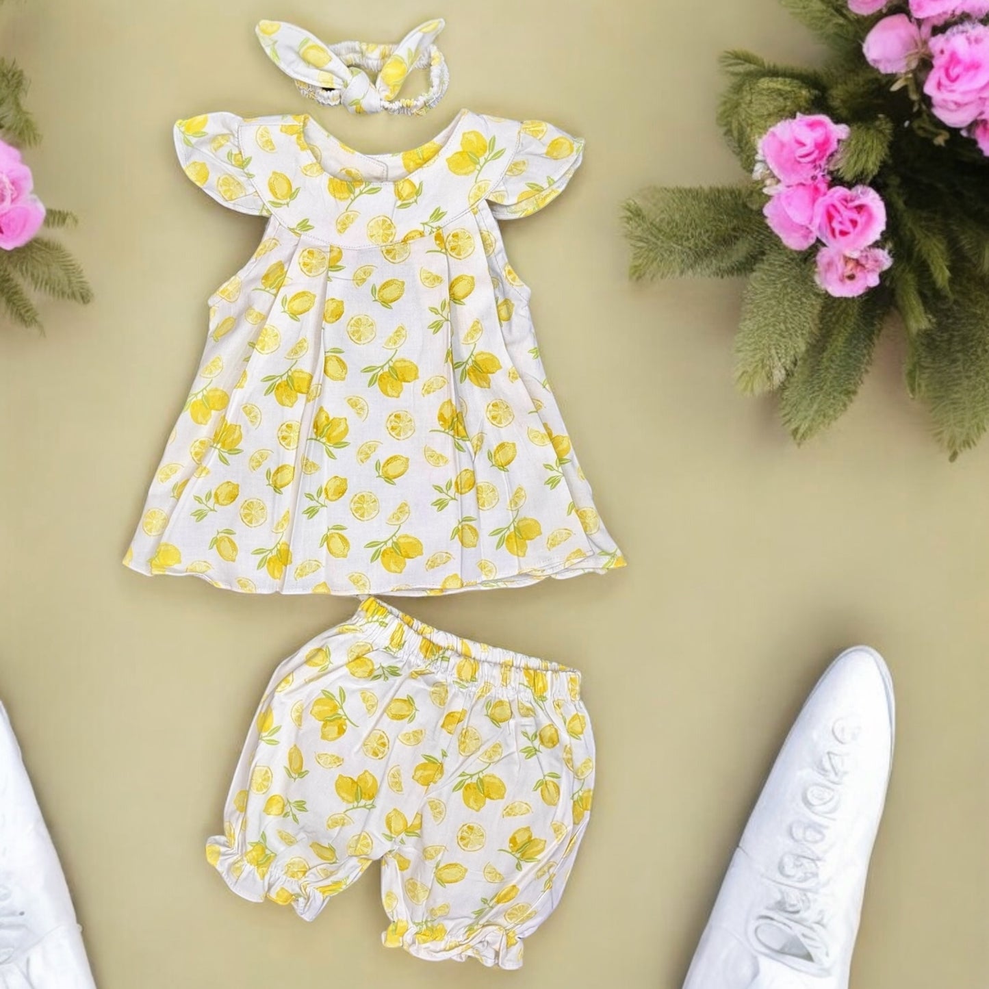 Lawn cotton casual suit | 6 Month to 2 Years